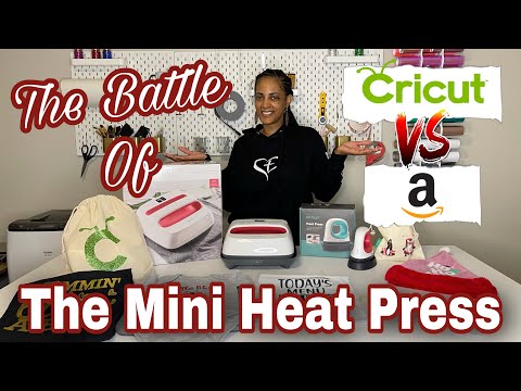 Cricut EasyPress Mini vs. Off-Brand Mini Heat Press - Makers Gonna