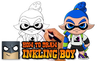 How to Draw Inkling Boy | Splatoon