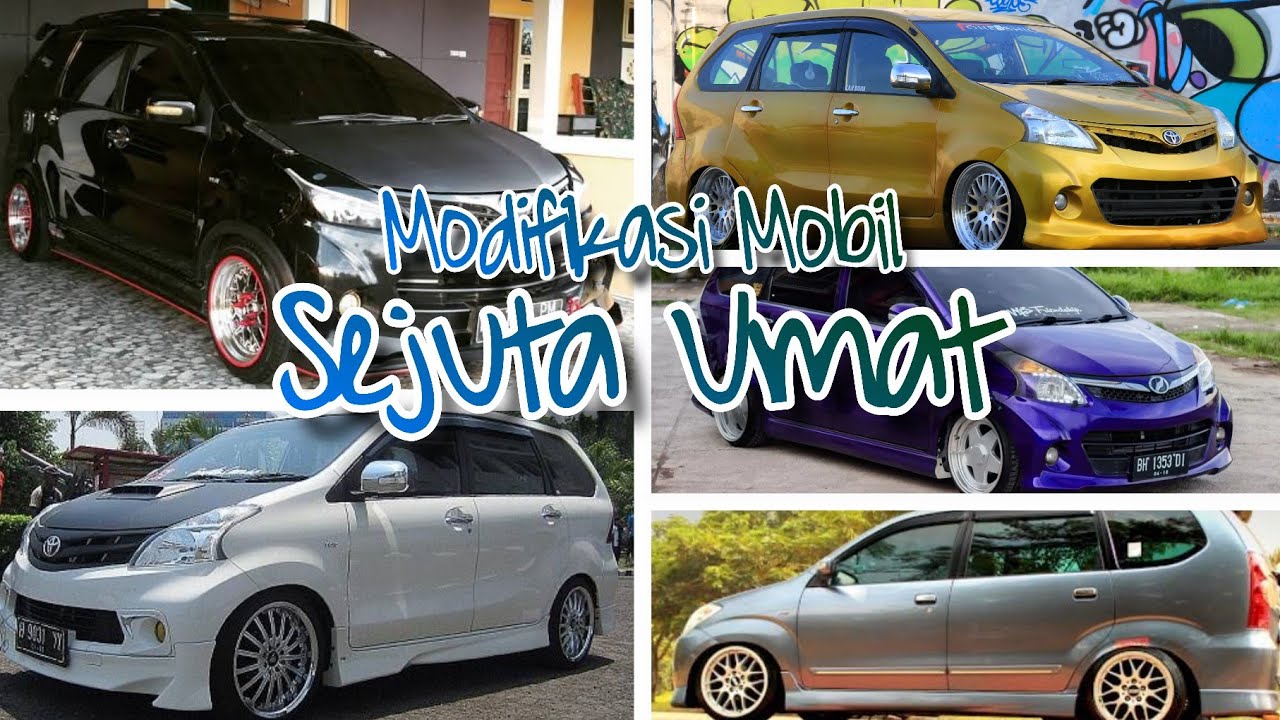 Toyota Avanza Modifikasi Keren Om Wahyu Taci By Hotabis Production