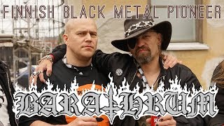Barathrum interview - Finnish black metal pioneer Demonos Sova at Tuska 2017