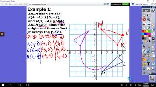 Composition of Transformations Lesson and Khan HW