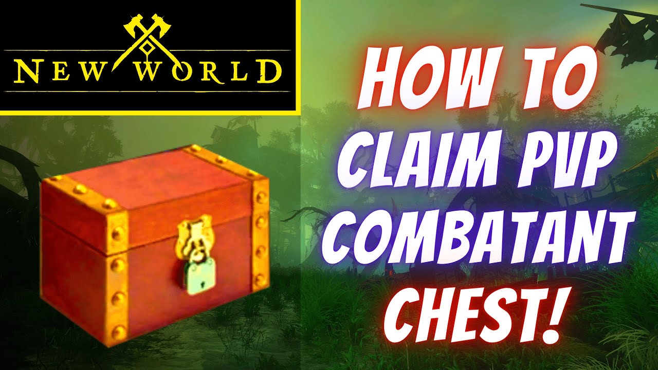 How to Claim Combatant's Supply Chest ingame New World QHD YouTube
