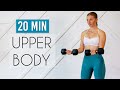 Full upper body workout tone  sculpt  20 min at home