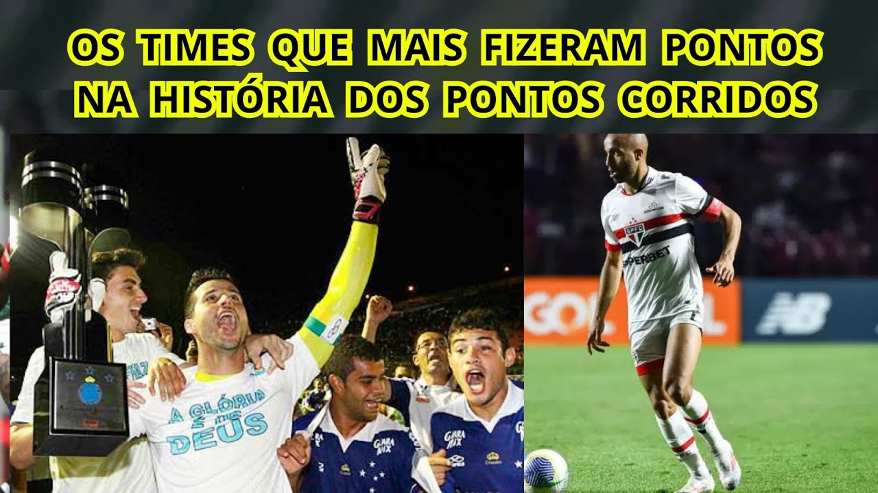 OS TIMES QUE MAIS FIZERAM PONTOS NO BRASILEIRÃO DE PONTOS CORRIDOS EM ...