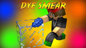 Dye Smear │ Smear/Scrape colors from placed blocks! │ Minecraft Plugin Tutorial