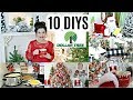 🎄10 DIY DOLLAR TREE CHRISTMAS DECOR CRAFTS🎄"Home Sweet Home" ep 4 Olivia's Romantic Home DIY