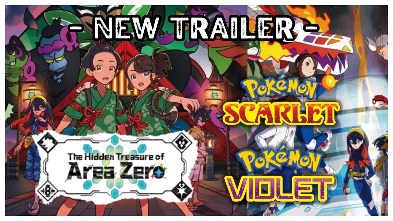 Pokémon Scarlet e Violet, Novo Pokémon descoberto em The Hidden Treasure  of Area Zero