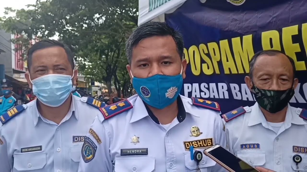 RATUSAN PEDAGANG PASAR KRANGGOT CILEGON DITERTIBKAN