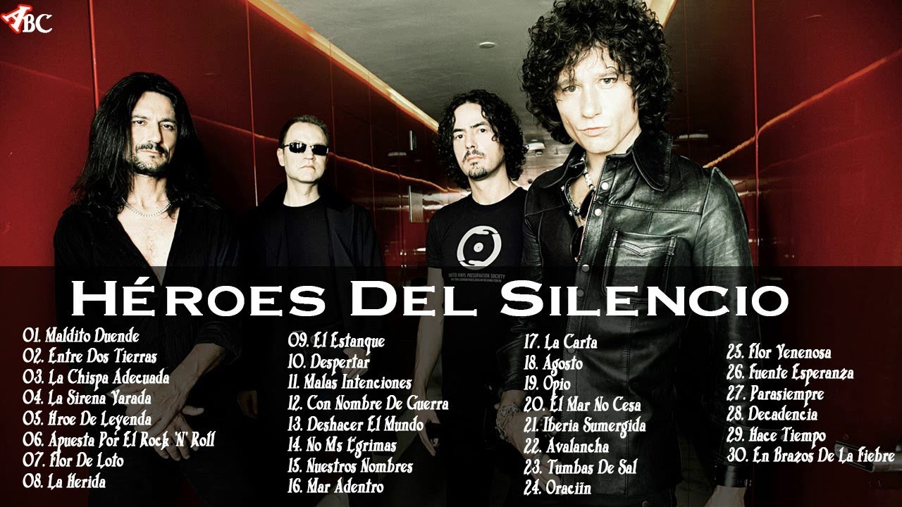 Melhor Colecao Heroes Del Silencio Sus Mejores Exitos Mejores Canciones De Heroes Del Silencio Youtube