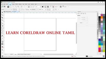 Coreldraw 2019 basic tutorial | Educational video | Tamil |
