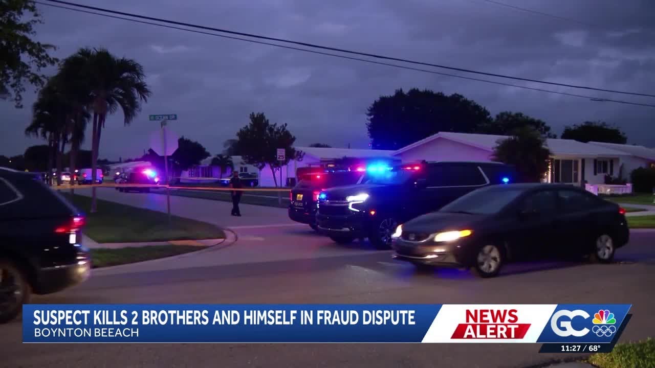 Boynton Beach shooting over fraud dispute leaves 3 dead - YouTube