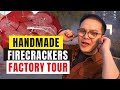 Chinese celebration firecrackers factory tour 2020