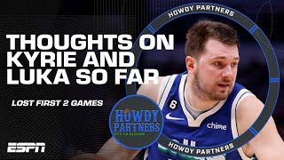 How quickly can Luka Doncic and Kyrie Irving jell at the end of games? | Howdy Partners