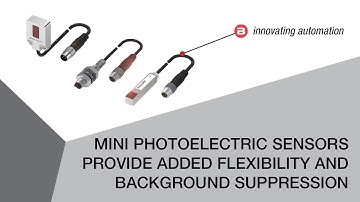 IO-Link Miniature Photoelectric Sensors