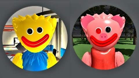 Poppy Playtime Morphs |How to Get " Noob Huggy and Pig Huggy" |Roblox