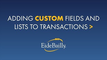 NetSuite Tutorial: Adding a Custom Field & Custom List to NetSuite Transactions | Eide Bailly