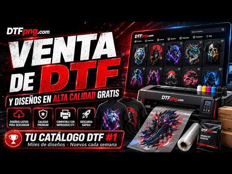 Portada de video: Catalogo Privado de diseño HD y Venta DTF
