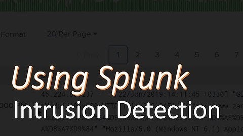 Intrusion Detection - Splunk