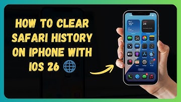 How to Clear Safari History on iPhone with iOS 26 🌐 (step-by-step for beginners)