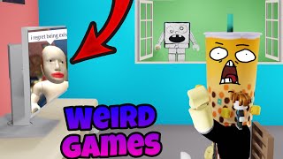 Roblox Weird Games Roblox Amino - weird roblox games list