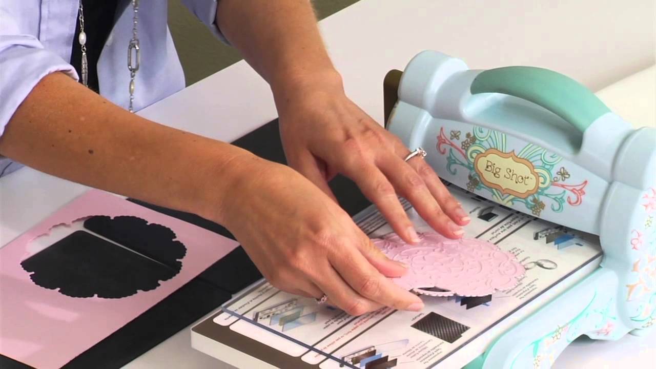 How to Use the Silicone Rubber to Emboss - Sizzix - YouTube