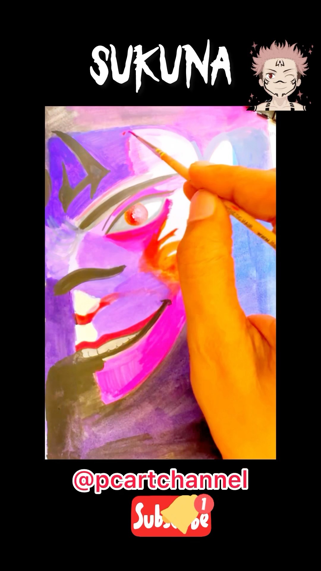 Draw Sukuna In 30 Sec jujutsukaisen shorts viralshorts trending Draw Sukuna In 30 Sec jujutsukaisen shorts viralshorts trending