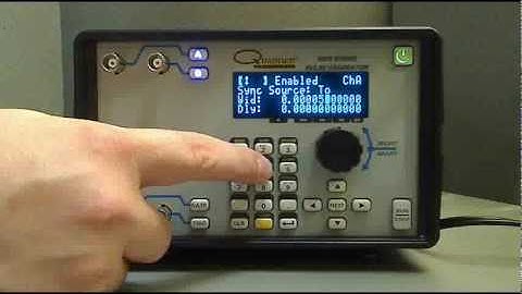 QC Pulse Generators- Width and Delay Functions