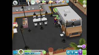 The Sims Freeplay Movie Studio Providing Food In 1 Minute And 6 Seconds Timelapse
