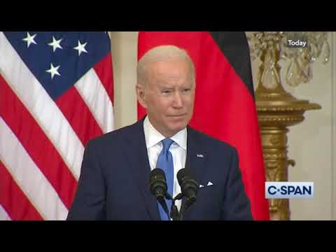 BIDEN: "If Russia invades Ukraine there will be no longer a Nord Stream 2. We will bring end to it"