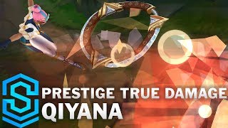 Prestige True Damage Qiyana Skin Spotlight - Pre-Release - League of Legends