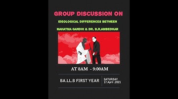Ideological Differences Between Mahatma Gandhi and DR. B.R Ambedkar #Gandhi  #Ambedkar