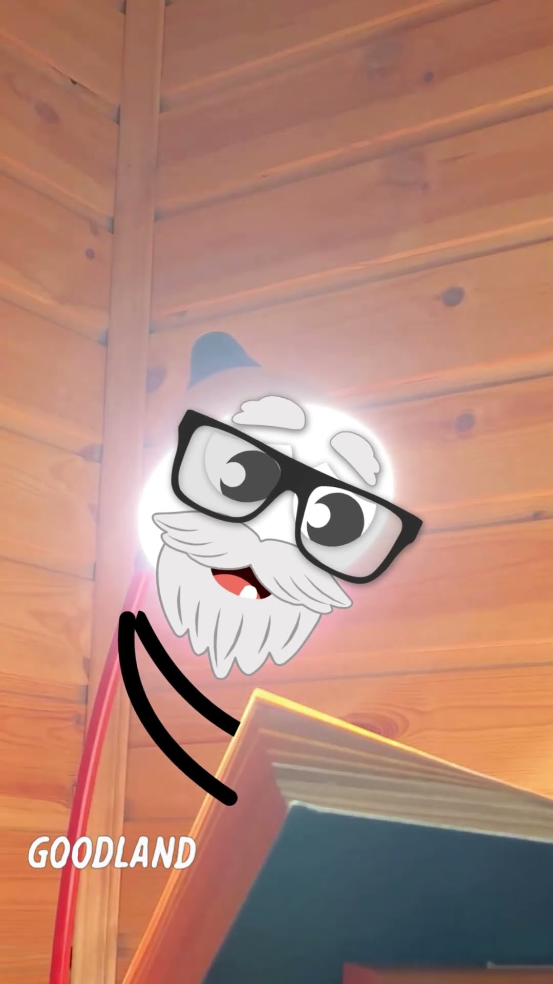 Goodland | An old lamp is reading a book ? #doodles #animation #cartoon #GOODLAND