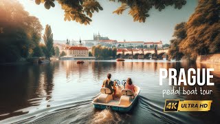 Serenade on the Vltava: A Peaceful Boat Journey Through Prague's Heart 💦🚣‍♂️