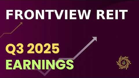 FrontView REIT, Inc  FVR Q3 2025 Earnings Call