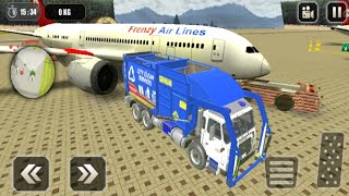 Garbage Truck Driving Simulator || City Cleaning Android Gameplay-2021 screenshot 2