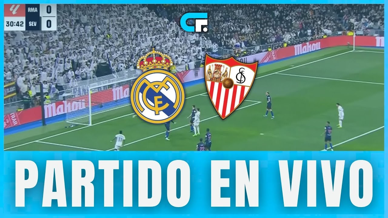 🔴 Real Madrid vs Sevilla En Vivo 🔥 Liga Española - Fecha 18 🏆 Juega ...