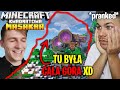 PRANK na JAWORZE, którym ZDECYDOWANIE PRZESADZIŁEM! (Minecraft Kwadratowa Masakra)