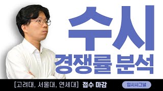 2023학년도 수시마감대학 경쟁률 분석 ⚡고려대, 서울대, 연세대⚡ 9월 15일
