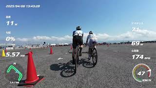 JBCF 第3回大阪クリテリウム　E1 16位