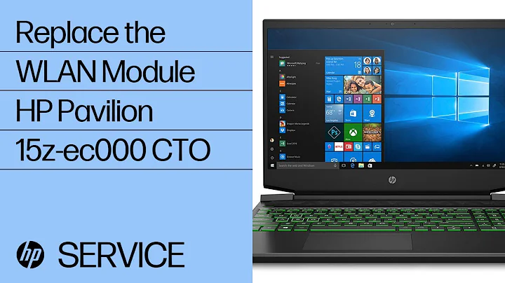 Replace the WLAN Module | HP Pavilion 15z-ec000 CTO | HP