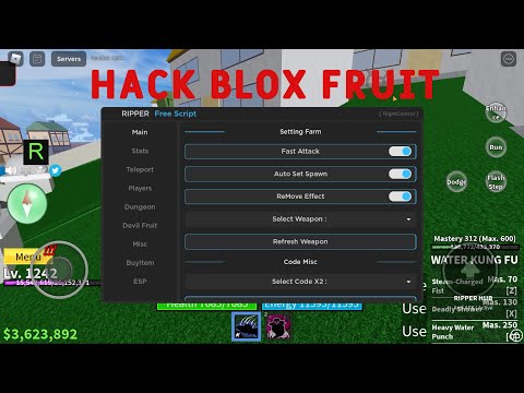 [BLOX FRUIT] Hướng dẫn cách hack script Blox fruit trên điện thoại 2022