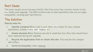 Information Fixing DNN Edit Mode Not Working After 2sxc Upgrade Guide