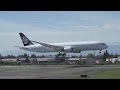 Air New Zealand 787-9 (ZK-NZK) Returns From First Flight @ Paine Field
