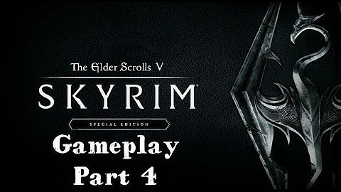 The Elder Scrolls V Skyrim Special Edition Gameplay Walkthrough Part 4. BLEAK FALLS BARROW