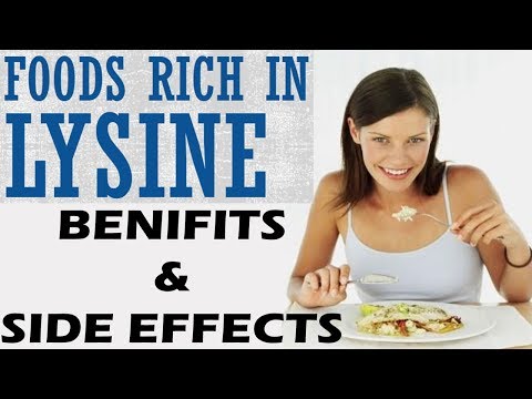 Wideo: 40 Lysine Foods And Suplements, Plus Benefits And Risks