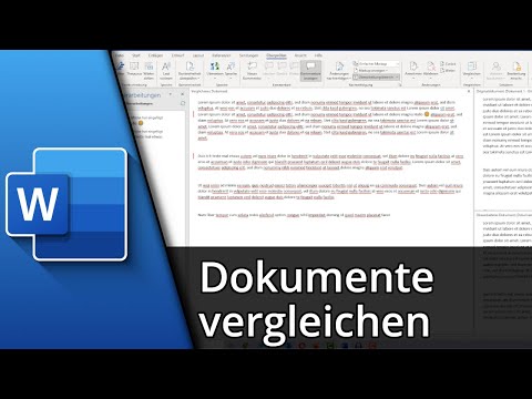Video: Wie vergleiche ich ein PDF- und ein Word-Dokument?