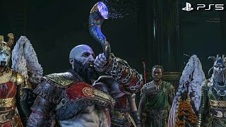 God of War Ragnarok | Kratos da inicio a la guerra contra Asgard | 4K 60FPS | Español latino | PS5