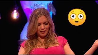Rachel Riley w/ a creamy banana in her mouth and moaning (NSFW)