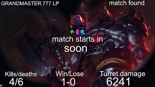 Thebausffs Sion Top vs Aatrox 13/05/2024