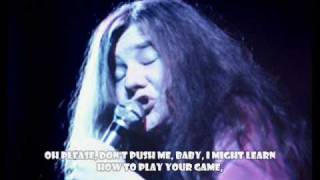 Janis Joplin - Easy Once You Know How [Studio Outtake, Mar 1968] chords